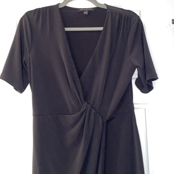 Banana Republic Asymmetrical Black Dress - Picture 2 of 2